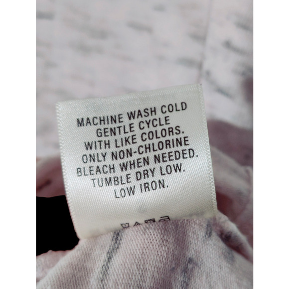 Spring Mercer Space Dye Tee Womens Top S Raglan Long Sleeve Thumb Holes - Picture 5 of 7